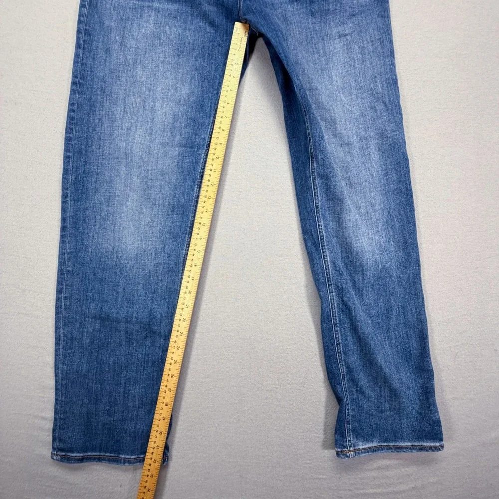 Banana Republic Traveler Jeans‎ Mens 40x34 Good Blue Straight Fit Lyocell Blend